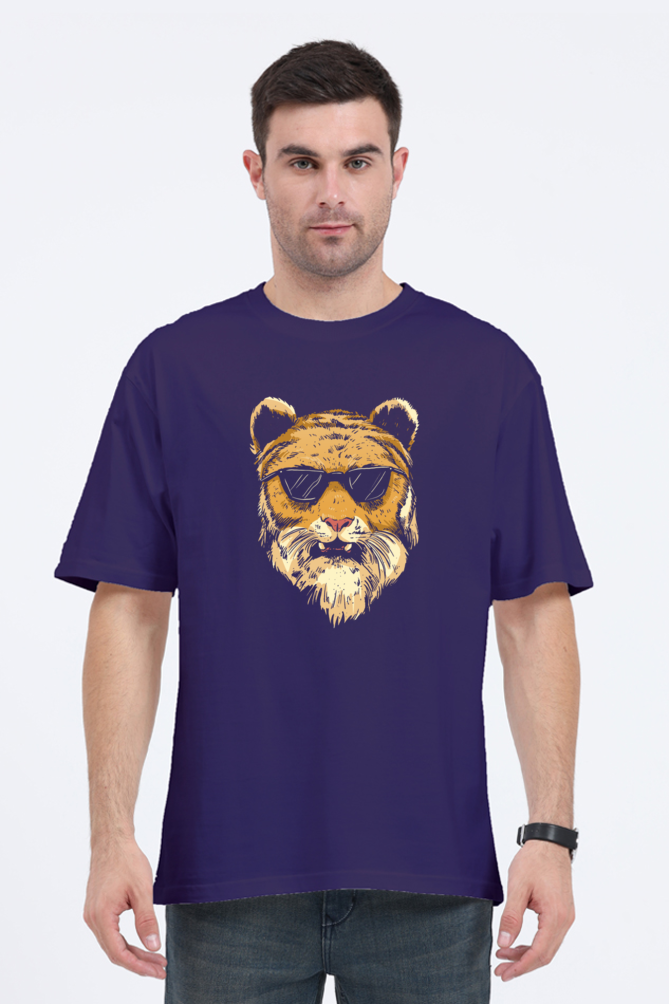 Cool Wild Cat Oversized T-Shirt