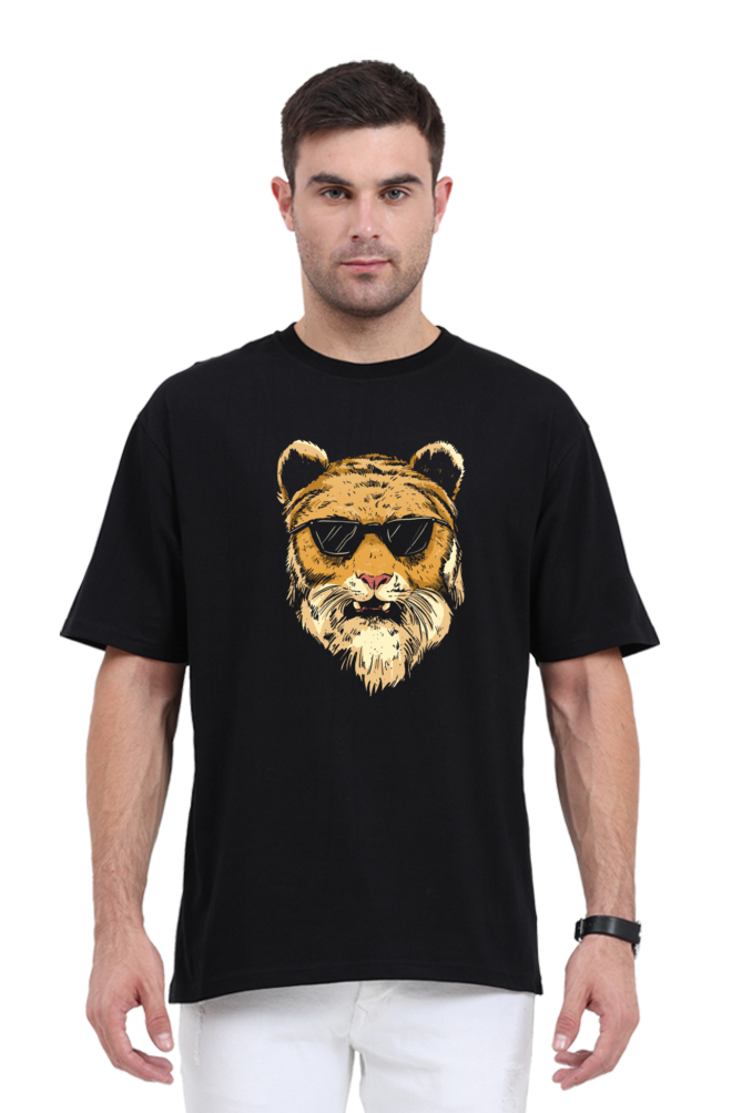 Cool Wild Cat Oversized T-Shirt