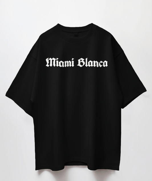 Puff Printed Miami Blanca Classic Oversized T-Shirt