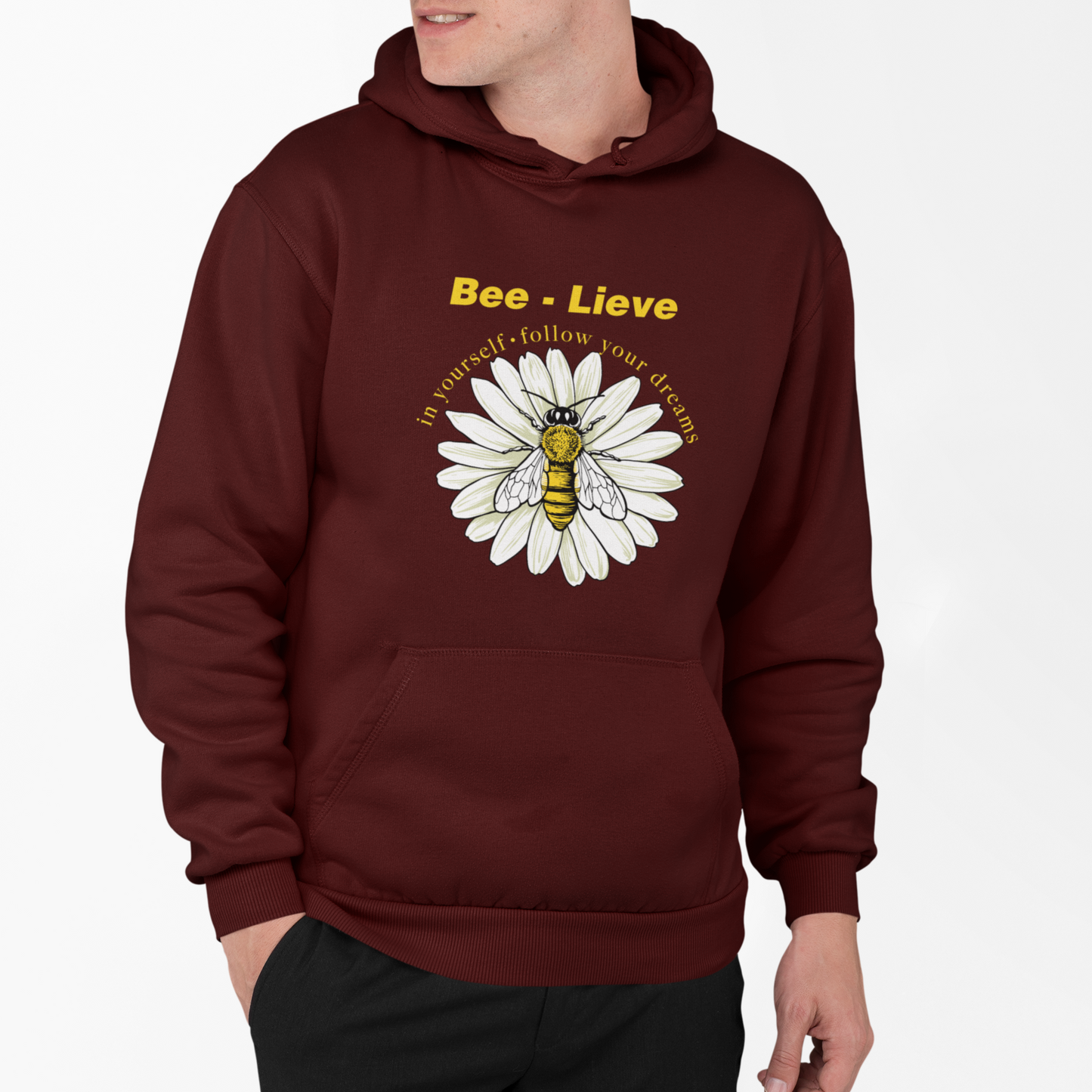 Bee-Lieve Oversized Hoodie