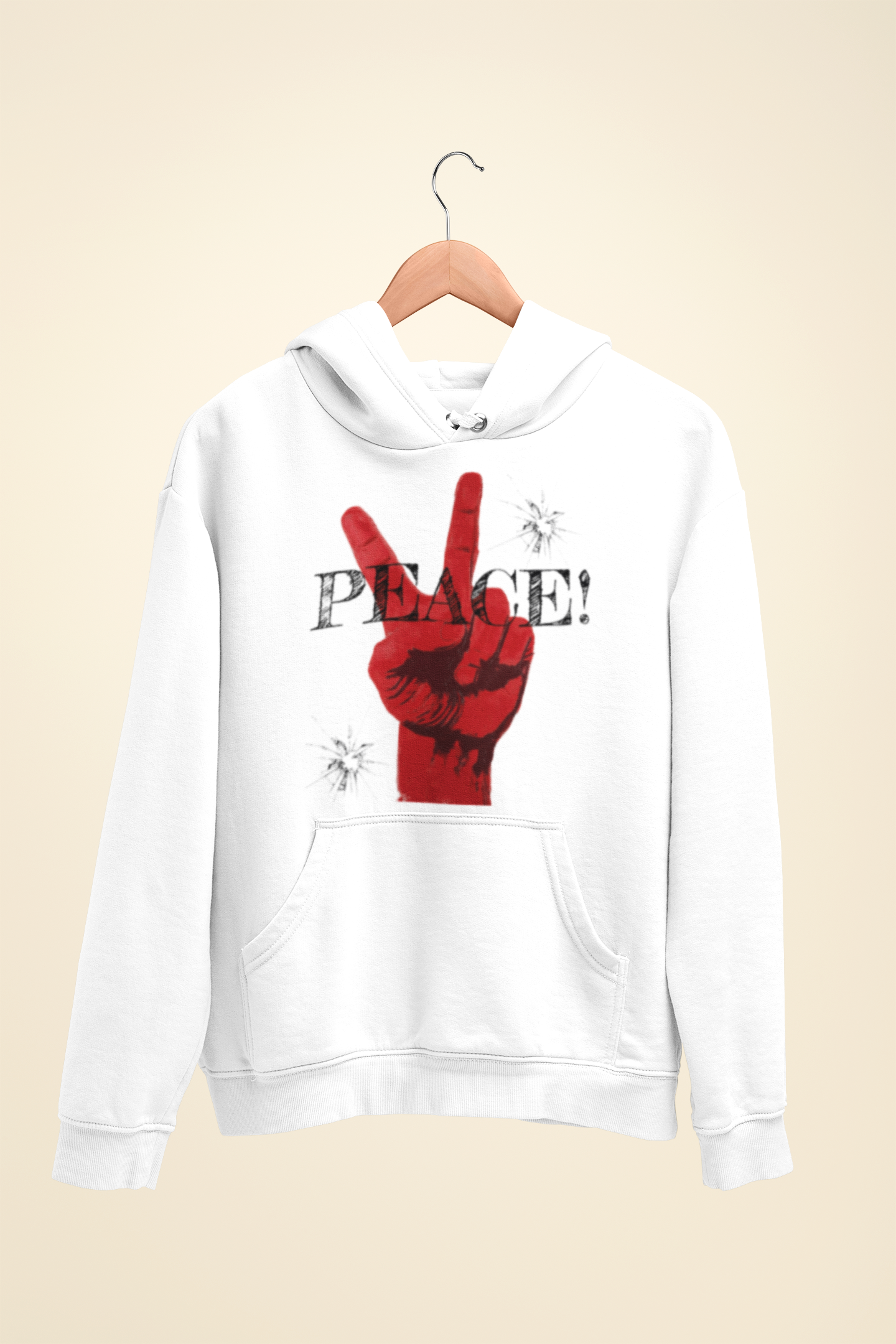 Peace Oversized Hoodie