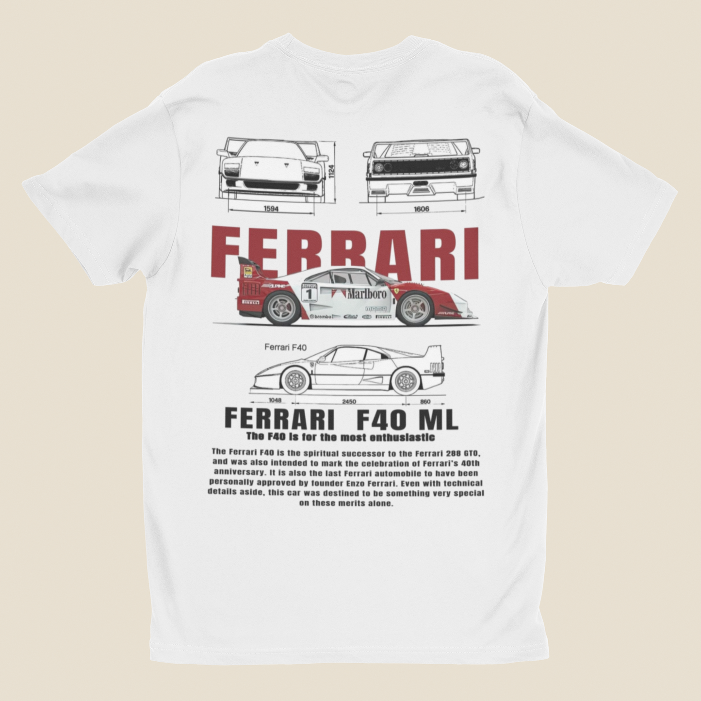 Ferrari Oversized T-Shirt