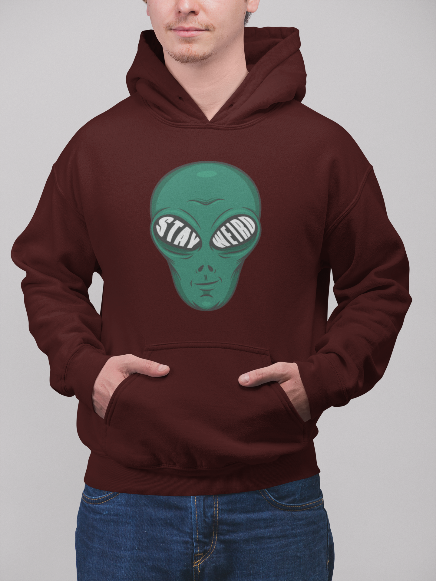 Stay Weird Oversized Hoodie