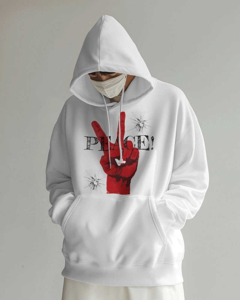 Peace Oversized Hoodie