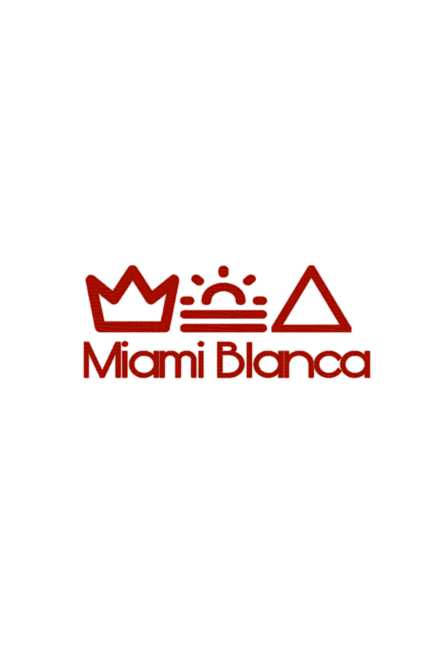 Miami Blanca Printed Baseball Cap