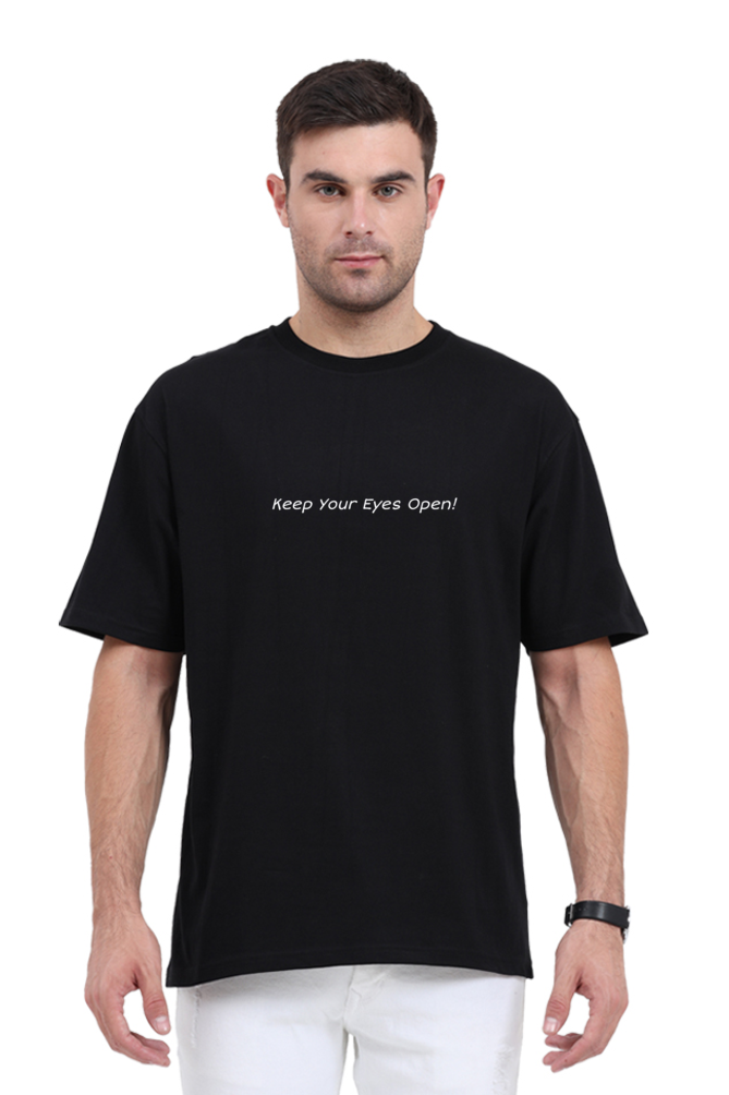 Keep Your Eyes Open Oversized T-Shirt