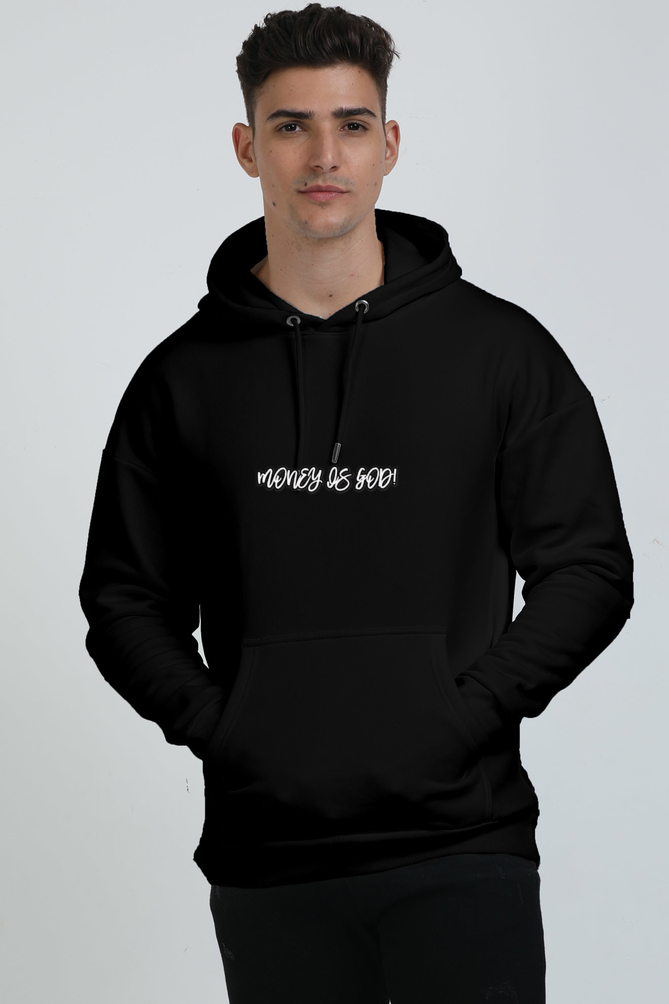 Money Is God Oversized Hoodie