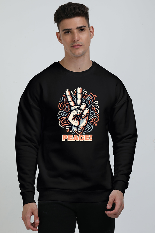 Peace Oversized Sweatshirt